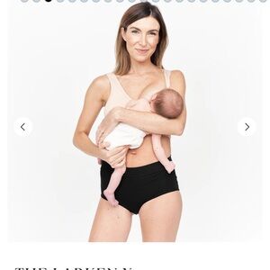 Larken Cream Nursing Pumping Bra